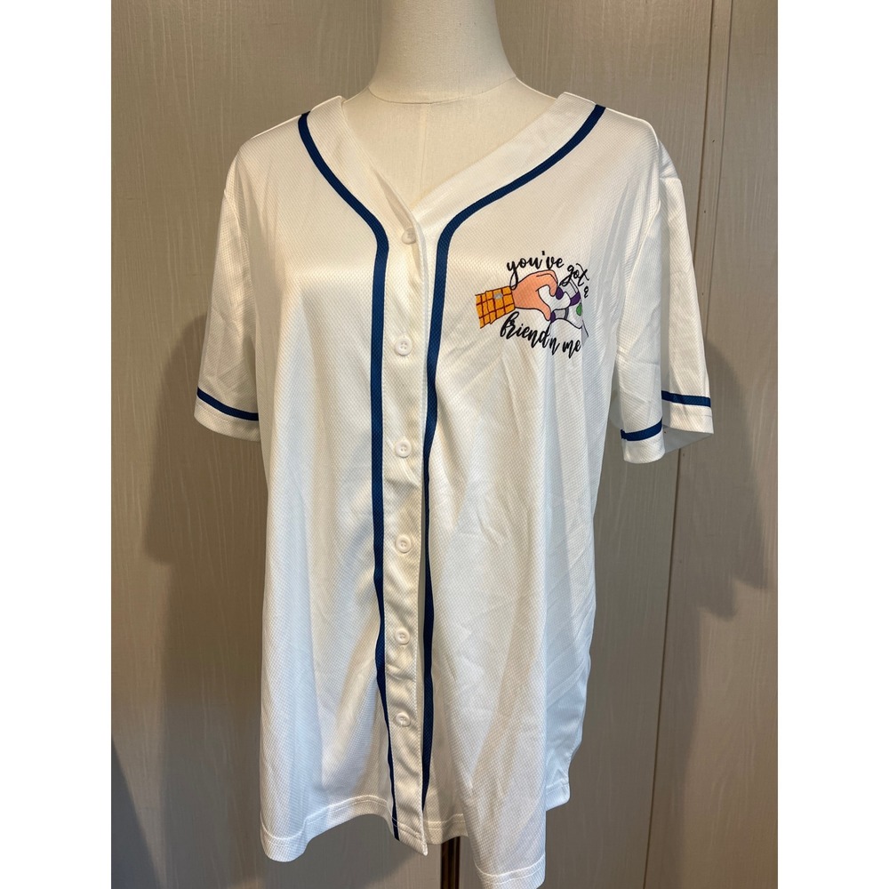 Toy Story "You've Got a Friend in Me" Baseball Jersey Med